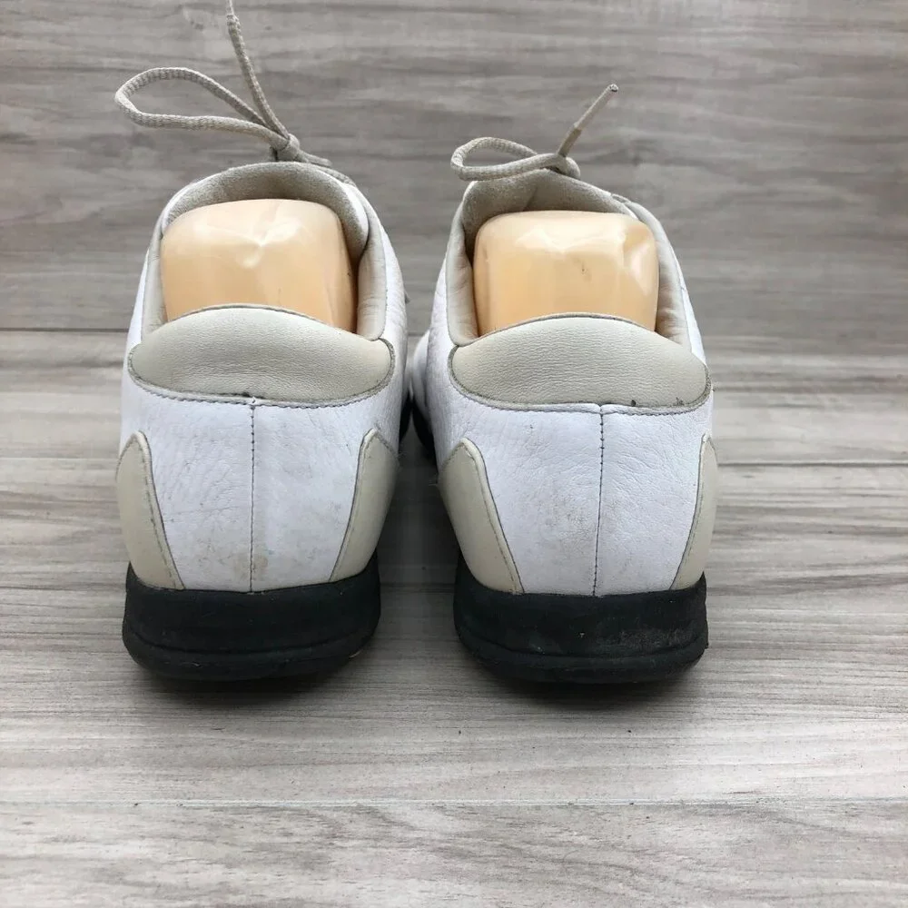 Etonic Golf Shoes Women's 7 White Lace Up Soft Spike Cleats